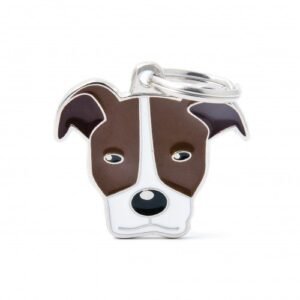 Chapita My Family Brown And White American Pit Bull Terrier