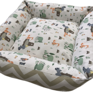 Nido reversible 55x55 Nuvole