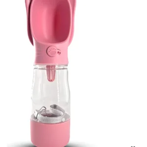 Botella Paseo Dispensadora de agua y bolsas/alimento | 320ml