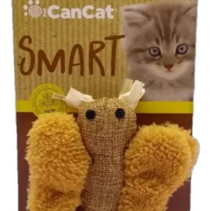 Cancat Smart Abejita Juguete Peluche Interactivo P/ Gato Color Marrón
