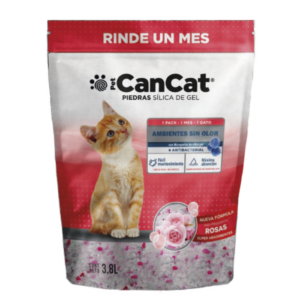 CanCat Piedras Silica Gel x 3.8L | Rosas