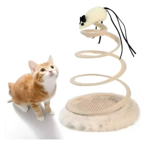 Cancat Juguete Interactivo De Resorte Espiral Para Gatos