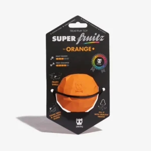 Zeedog Juguetes Super Fruits Orange Para Mascotas