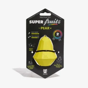 Zeedog Juguetes Super Fruits Pear Para Mascotas