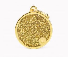 Chapita My Family Big Circle Glitter Gold