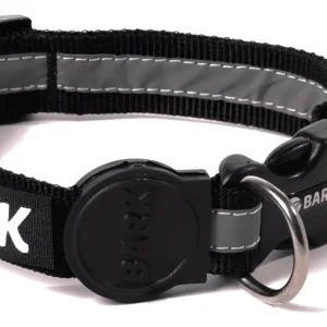 Bark Collar Lite Ajustable para Perros, Reflectivo de Nylon