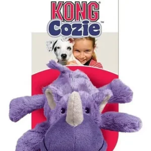 Kong Peluche Cozie Rosie Rhinno Juguete Perro Rinoceronte