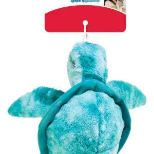Kong Juguete Peluche Para Perros Soft Seas Squeaks Turtle