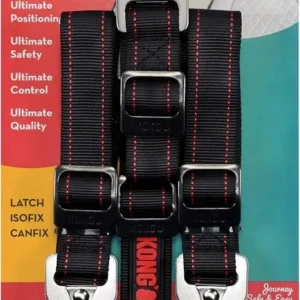 Kong Travel Cinturón De Seguridad Multianclaje Para Mascotas