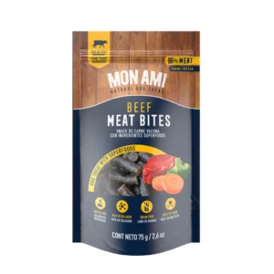Mon Ami Snacks Para Perros Meat Bites Beef | 75grs