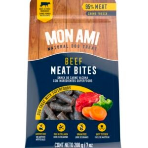Mon Ami Snacks Para Perros Meat Bites Carne 200 Gr Premium