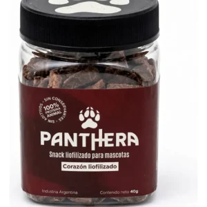 Panthera Snack Natural Liofilizado Sabor Corazon | 40gr