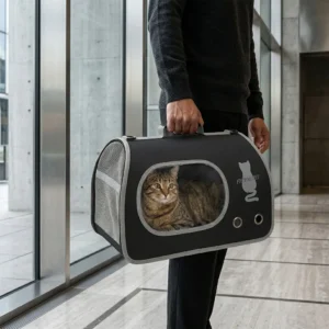 Beepaw Bolso Transportador Perro Gato Visor Cartera Paseo