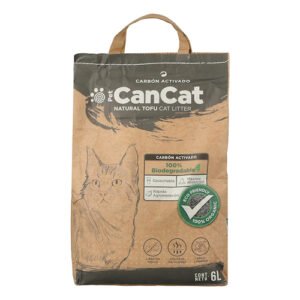 Cancat piedras Biodegradable Carbon Activado 6 Lts