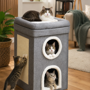 Cama Cucha Terrapet Plegable Rascador P/ Gatos Perros Chicos