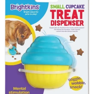 Brightkins Cupcake Dispensador Juguete Interactivo Perros