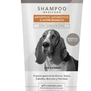 Dermapet Shampoo Antiseptico con Clorhexidina