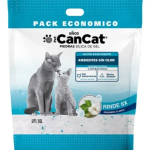 CanCat Piedras Silica Gel Neutra 16 Lts