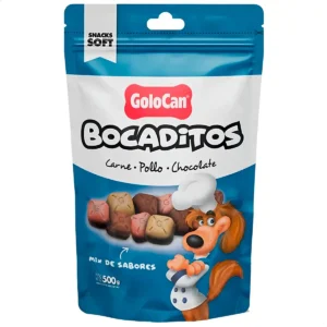 Golocan Golosinas Perro Bocaditos Mix de Sabores | 500grs