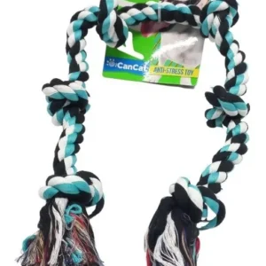 Cancat Juguetes Perros Soga Nudos 39 Cuerda Anti Stress Fun K9