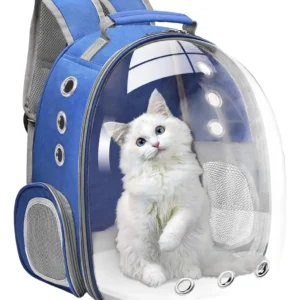 Mochila Transportadora Mascotas Gato Perro Burbuja Portatil