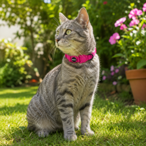 Zeecat Collar Gatos Pink Led