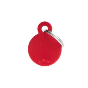 Chapita My Family Small Round Aluminum Red